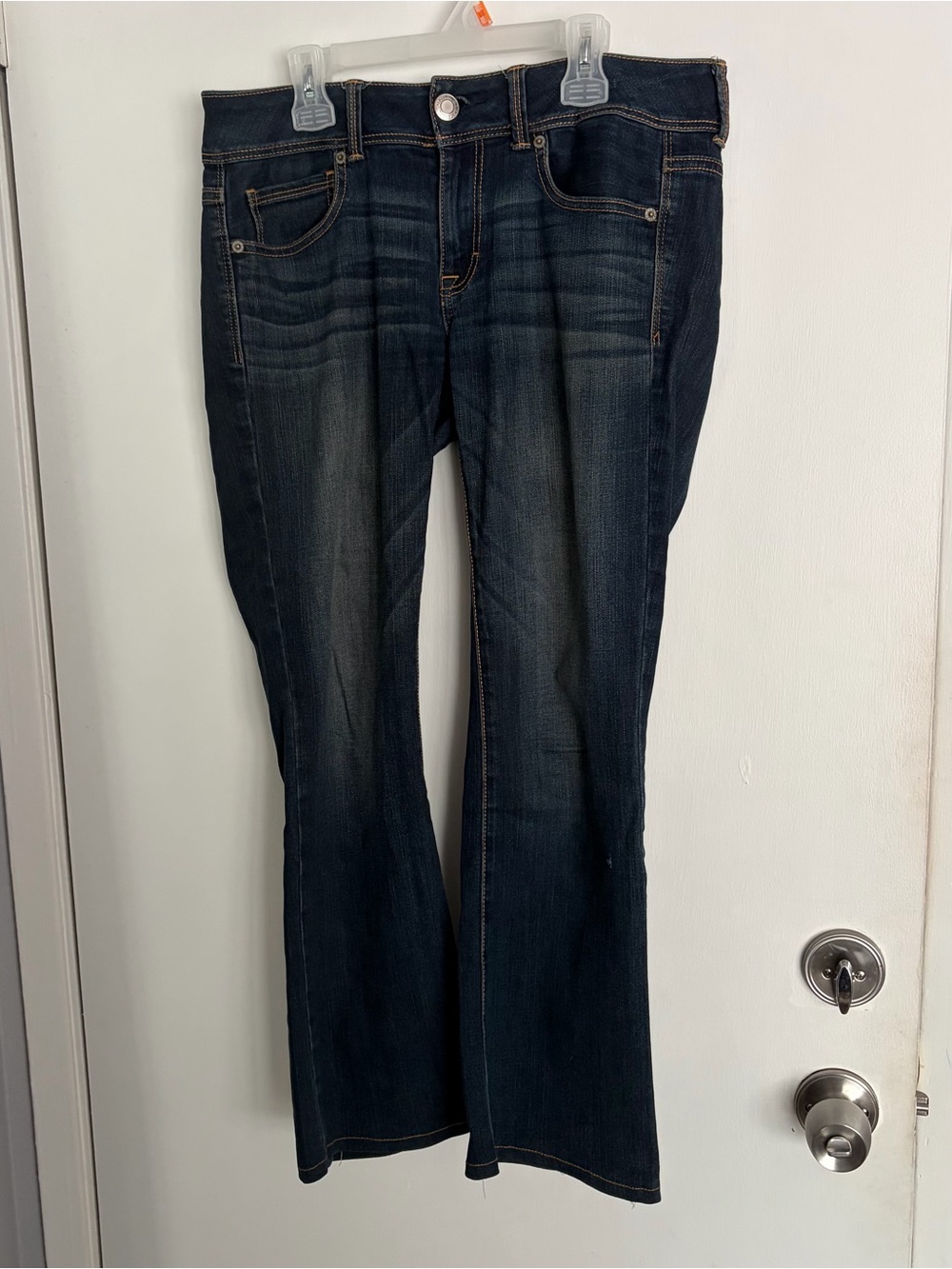 American Eagle Outfitters Dark Blue Flare Jeans
